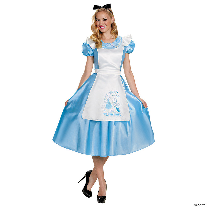 Women's Deluxe Alice in Wonderland Costume Image