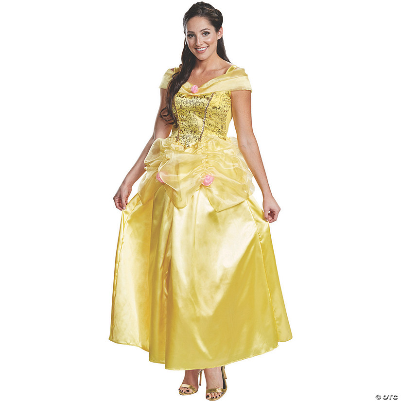 Women's Deluxe Beauty and the Beast Belle Costume &#8211; Medium Image