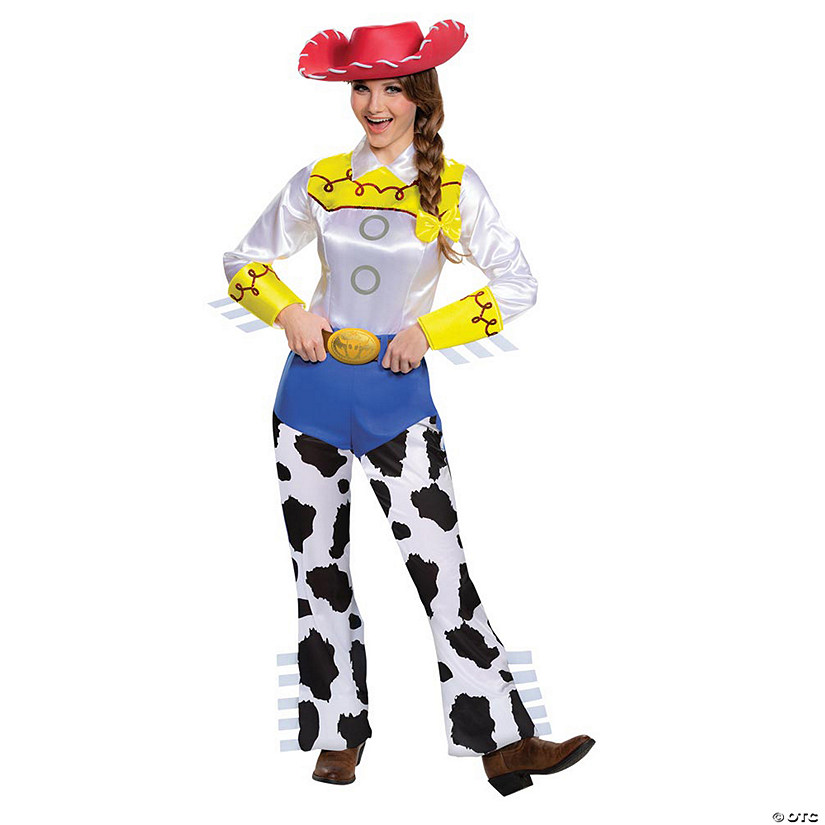 Women's Deluxe Plus Size Toy Story 4&#8482; Jessie Costume Image