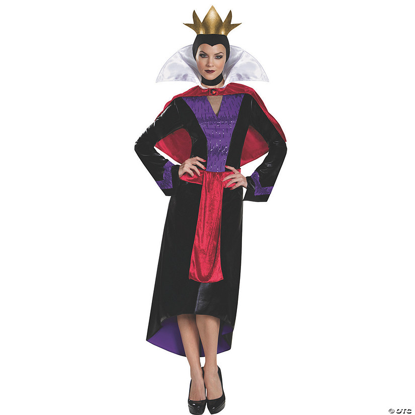 Women's Deluxe Snow White Evil Queen Costume Ex Large 16-18 Image