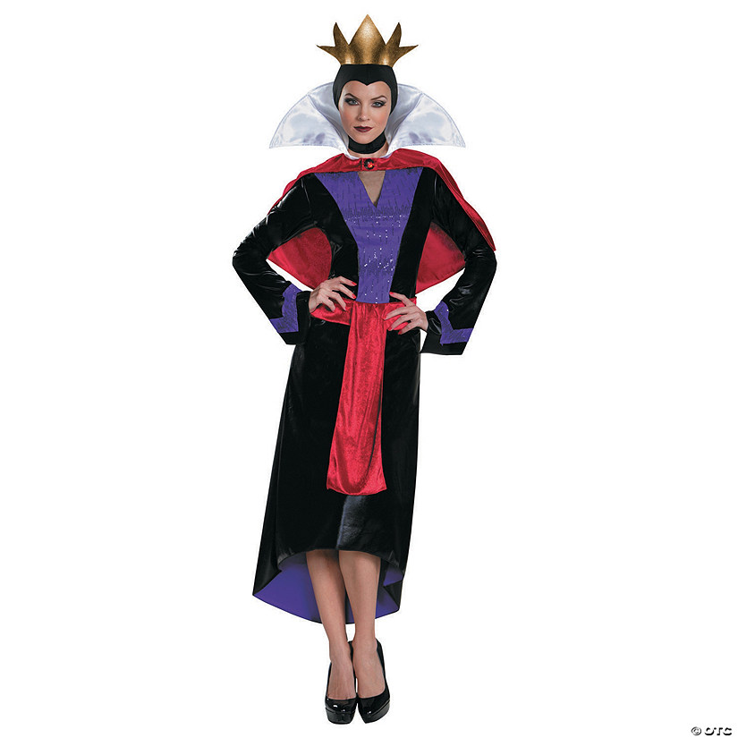 Women's Deluxe Snow White Evil Queen Costume Medium 8-10 Image
