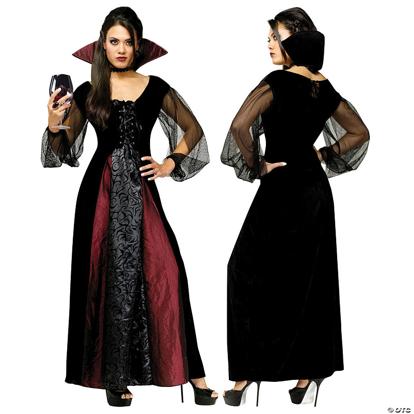 Women's Goth Vampire Costume