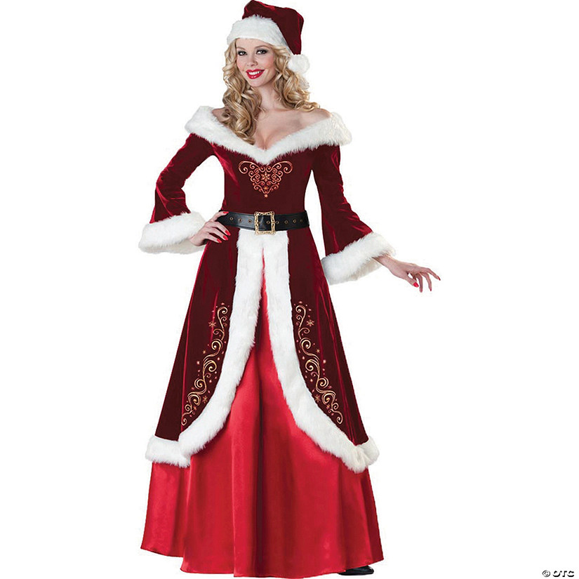 Women's Mrs. St Nick Costume Image