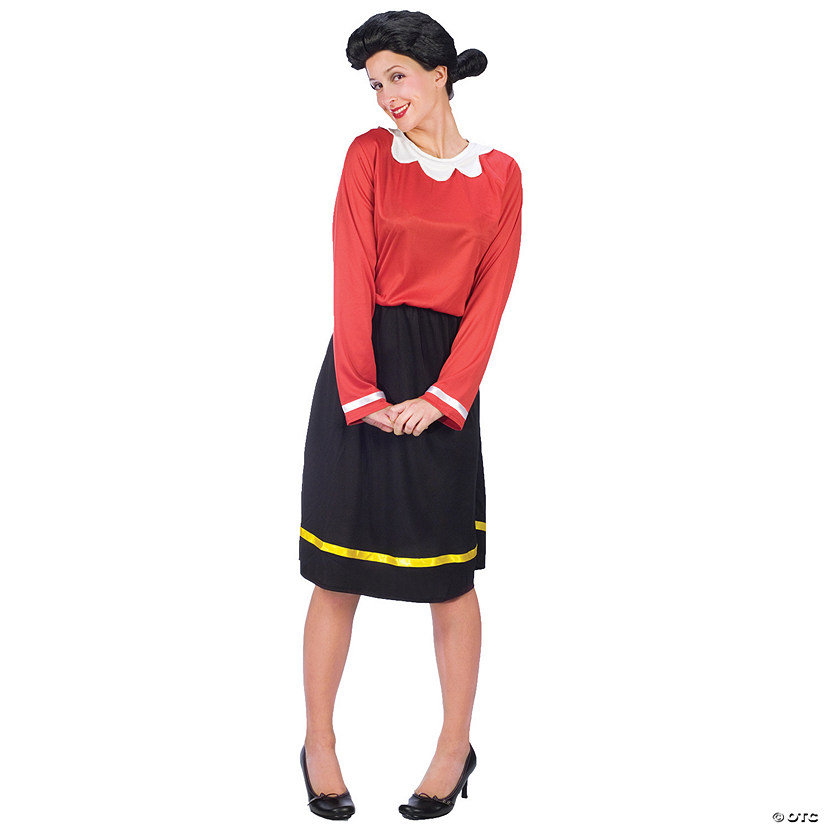 Women's Popeye Olive Oyl Costume Image