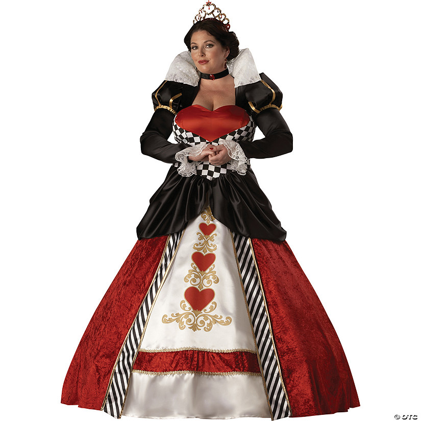 Women's Queen Of Hearts Costume Image