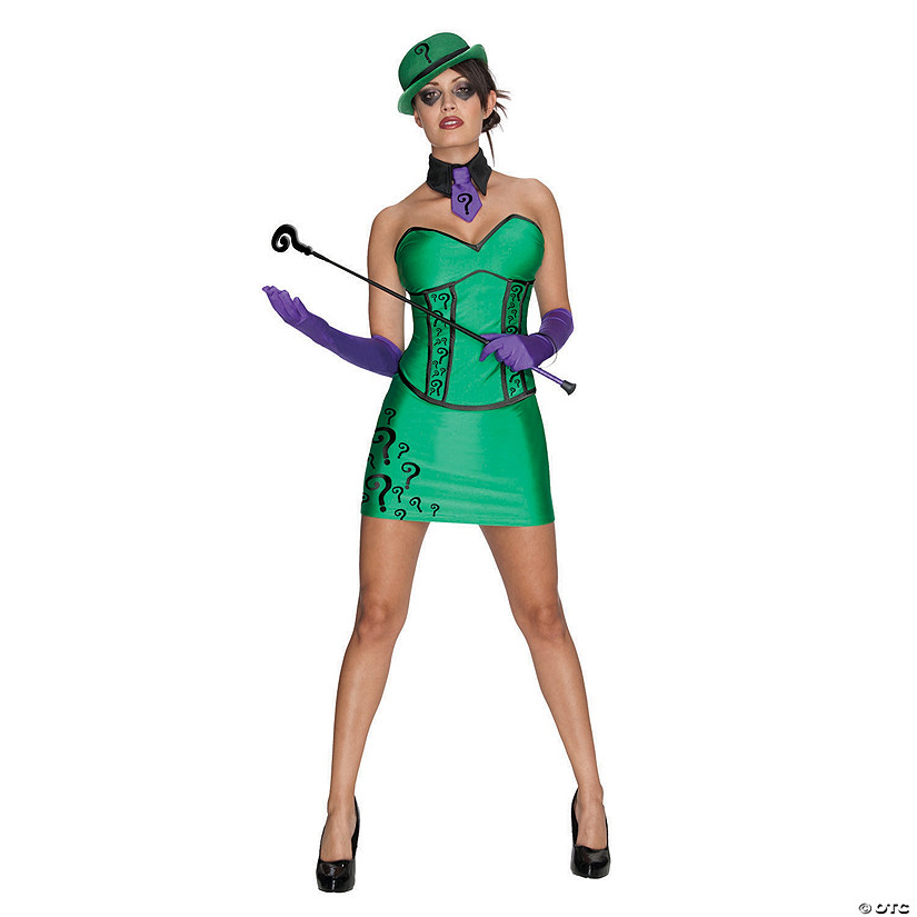 Women's Riddler Costume Image
