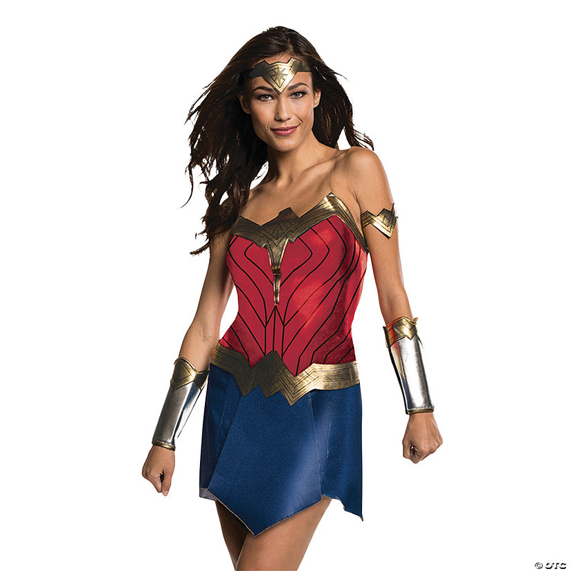 Halloween Women's DC Wonder Woman Costume - S, Size: S (4-6), Multicolored