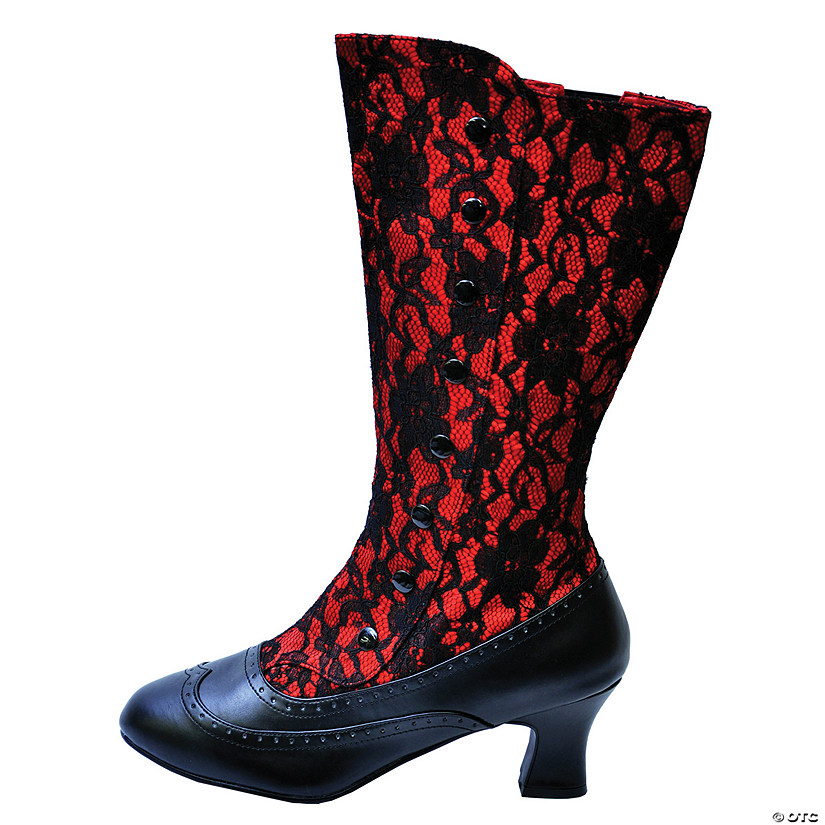 Women's Spooky Red Boot Image