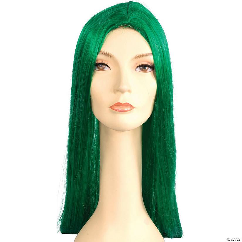 Women's Straight Long Wig B304A Dark Green YS5 Image