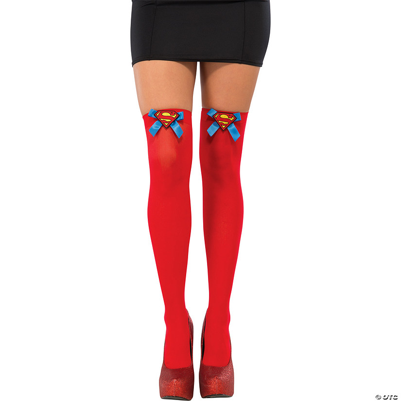 Women's Supergirl Thigh Highs Image