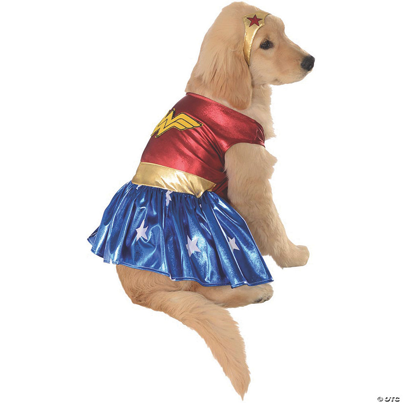 Wonder Woman Dog Costume - Extra Large Image