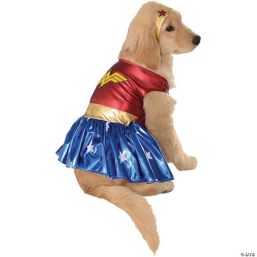 Wonder Woman Dog Costume Image