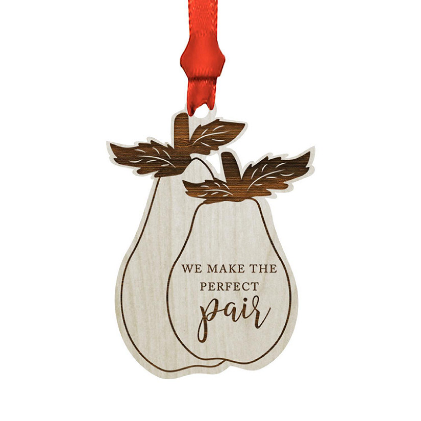 Wood Ornament Make The Perfect Pair Pear Image