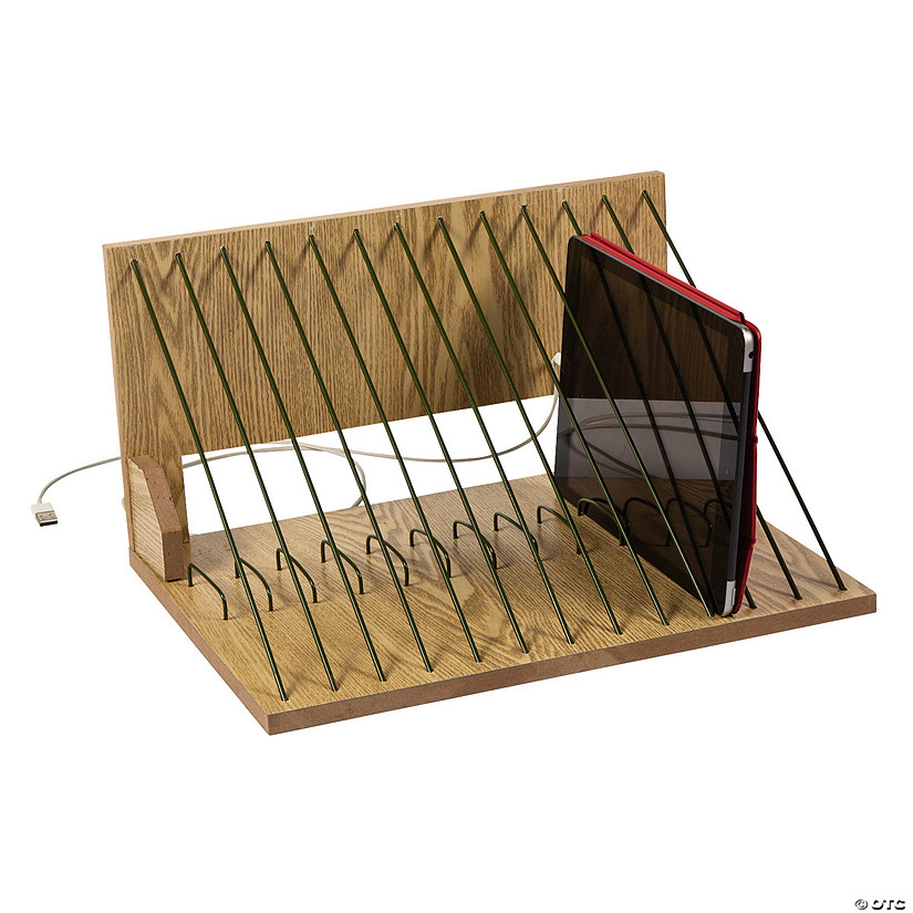 Wood Tablet Storage Image