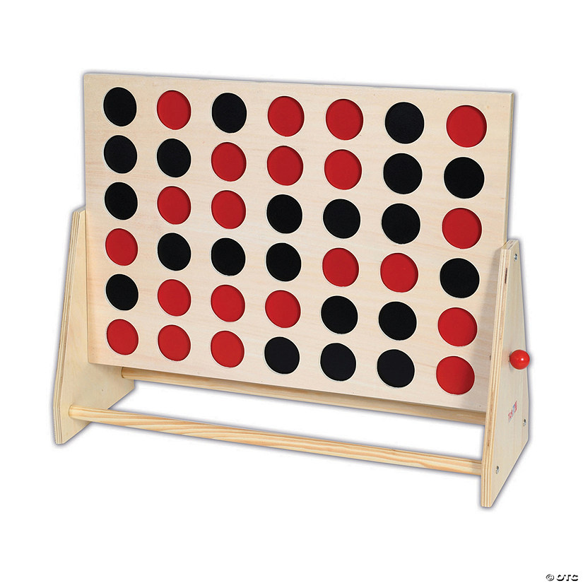 Wooden 4-In-A-Row Game, 24" Image