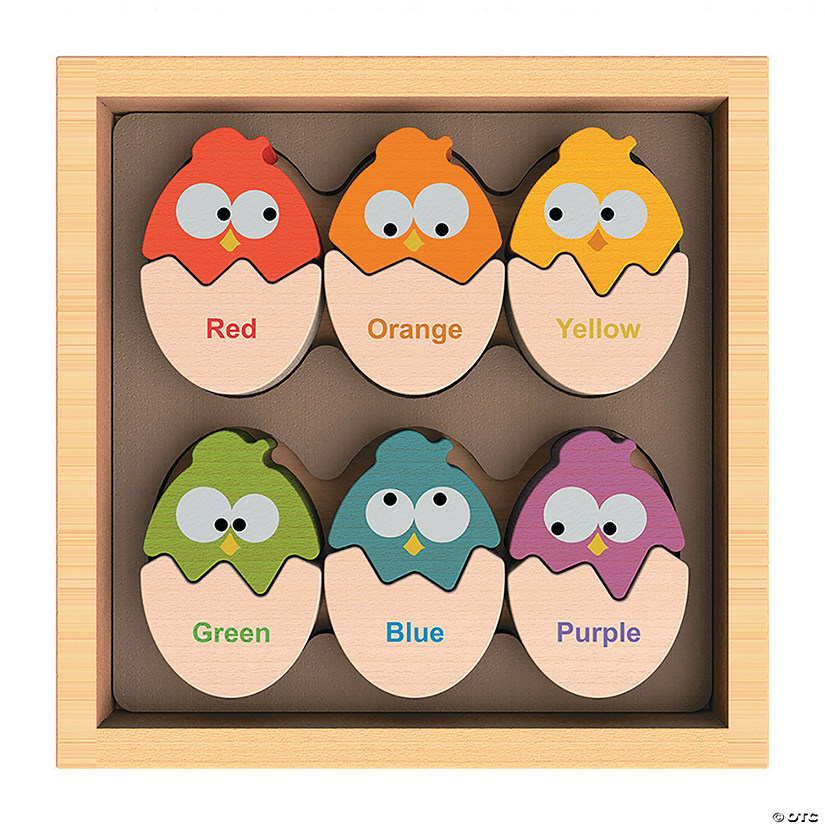 Wooden Color 'N Eggs Playset Image