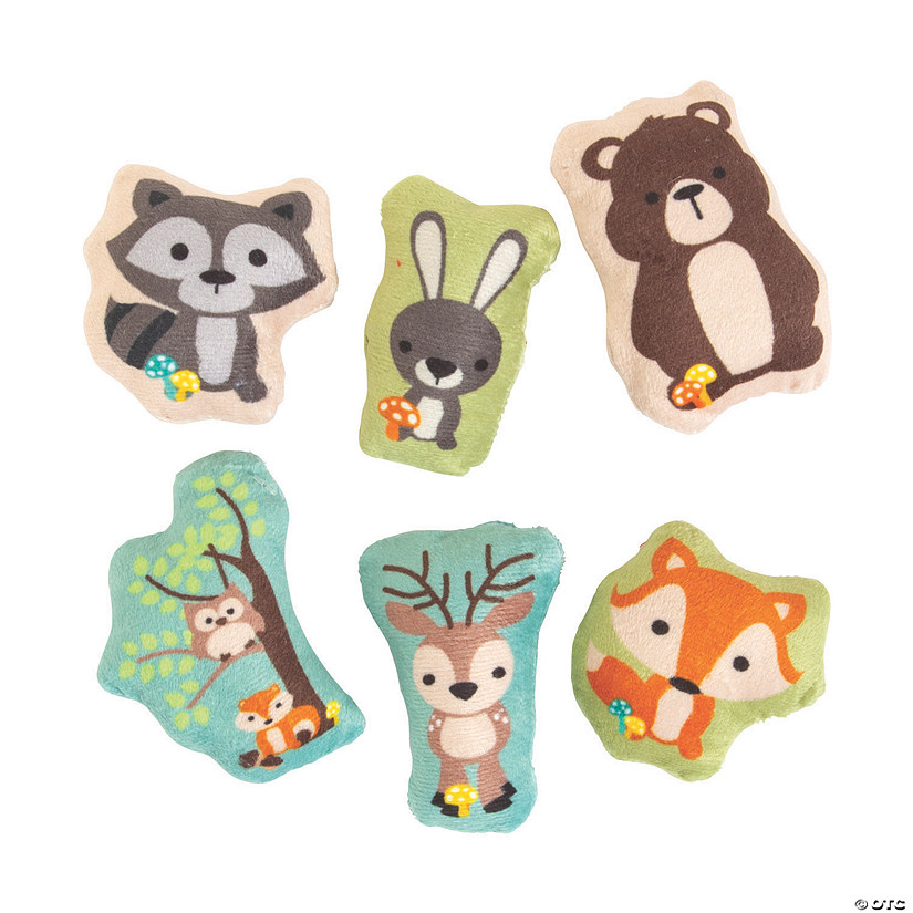 woodland stuffed animal collection