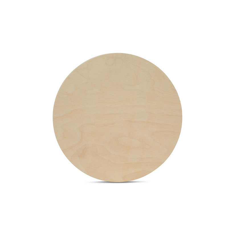 Woodpeckers Crafts, DIY Unfinished Plywood Circle 16" x 1/2", Pack of 3 Image