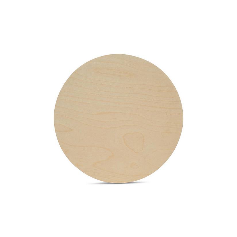 Woodpeckers Crafts, DIY Unfinished Plywood Circle 17" x 1/4", Pack of 2 Image