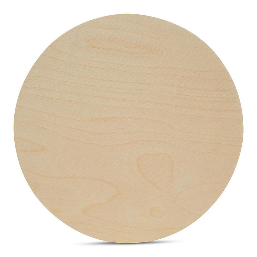 Woodpeckers Crafts, DIY Unfinished Plywood Circle 22" x 1/4", Pack of 2 Image