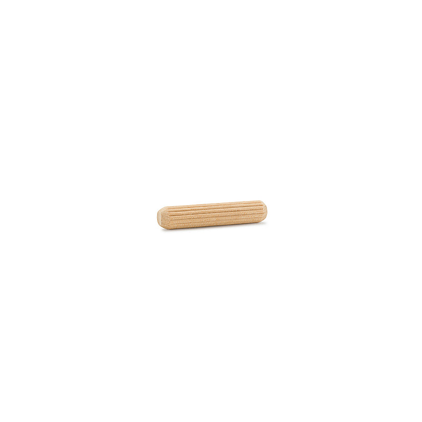 Woodpeckers Crafts, DIY Unfinished Wood 1-1/2" x 3/8" Fluted Dowel Pin, Pack of 500 Image