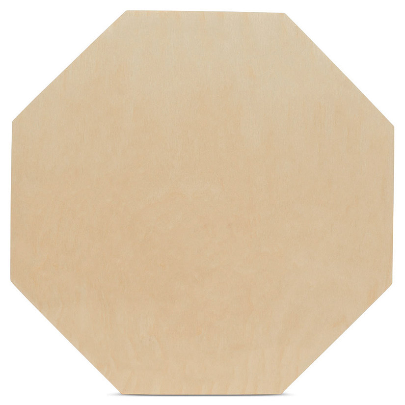 Woodpeckers Crafts, DIY Unfinished Wood 12" Octagon Pack of 10 Image