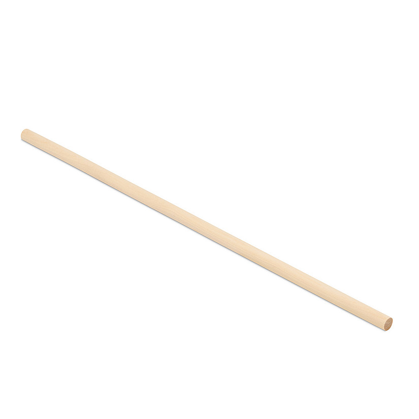 Round Wooden Dowel Sticks 1-2 Inch by 12 Inch at Crafty Sticks
