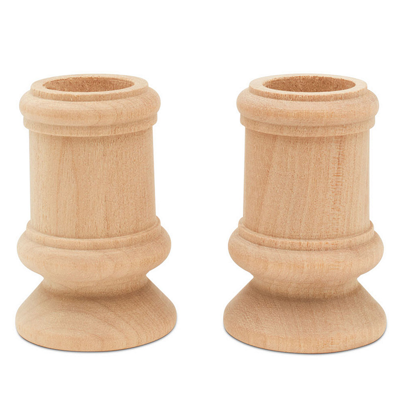Woodpeckers Crafts, DIY Unfinished Wood 2-1/2" Classic Candle Cup, Pack of 25 Image