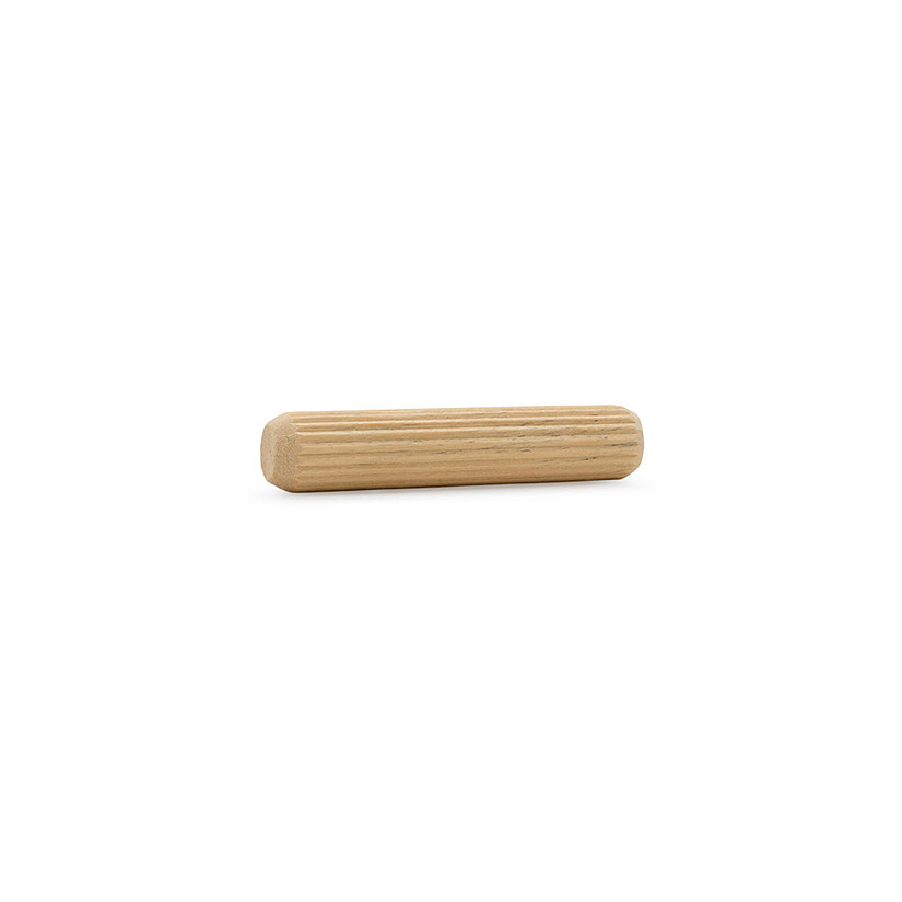 Woodpeckers Crafts, DIY Unfinished Wood 2-1/2" x 1/2" Fluted Dowel Pin, Pack of 100 Image