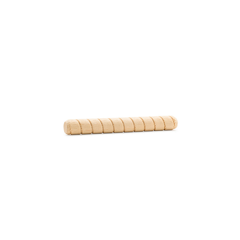 Woodpeckers Crafts, DIY Unfinished Wood 2-1/2" x 7/16" Spiral Dowel Pin, Pack of 250 Image