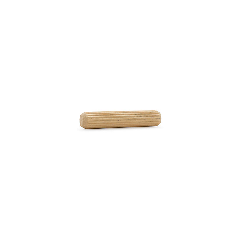 Woodpeckers Crafts, DIY Unfinished Wood 2" x 1/2" Fluted Dowel Pin, Pack of 250 Image
