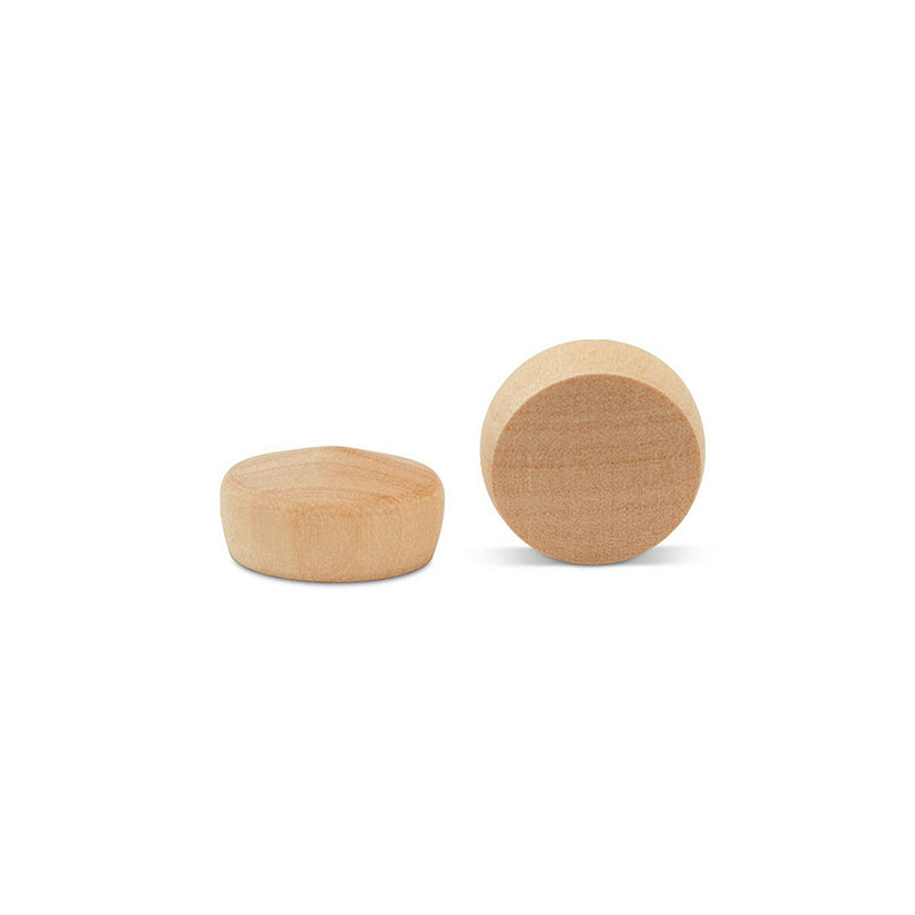 Woodpeckers Crafts, DIY Unfinished Wood 3/4" Maple Roundhead Plug, Pack of 250 Image