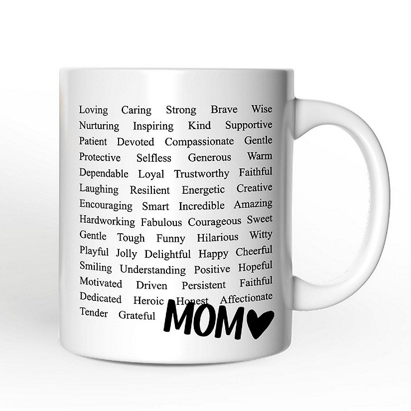 Words That Define Mom Mug, Appreciation Gift For Mom Image