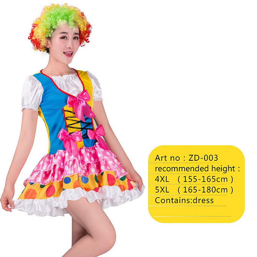 World Factory Halloween Adult Funny Circus Clown Naughty