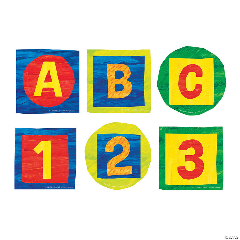 World of Eric Carle Bulletin Board Letters - 140 Pc. Image