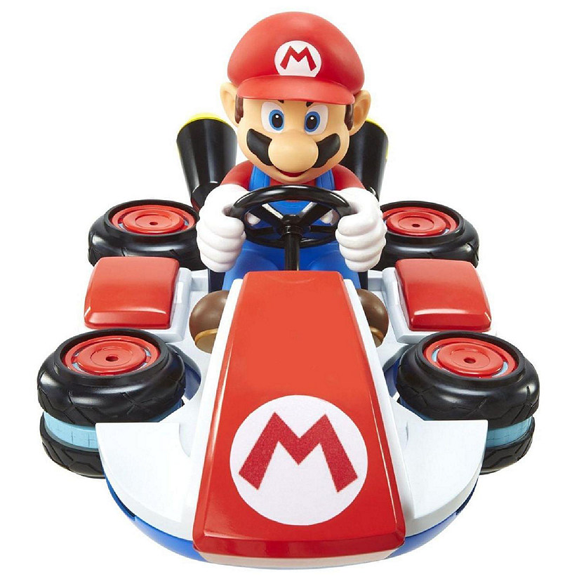 World of Nintendo Mario Mini RC Racer Vehicle Image