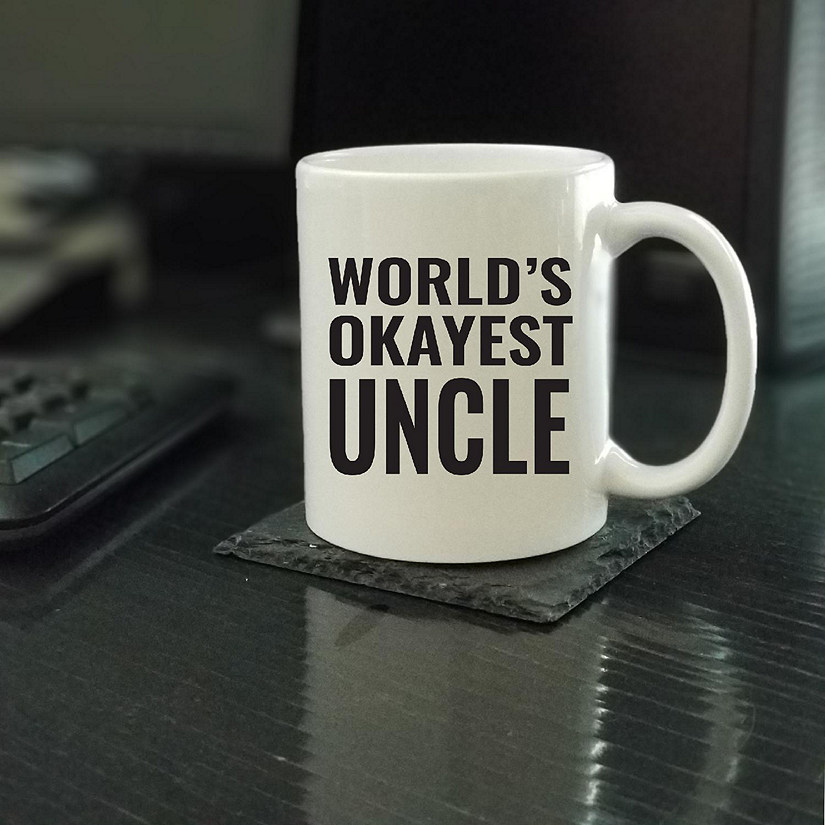 World's Okayest Uncle Ceramic Mug Image