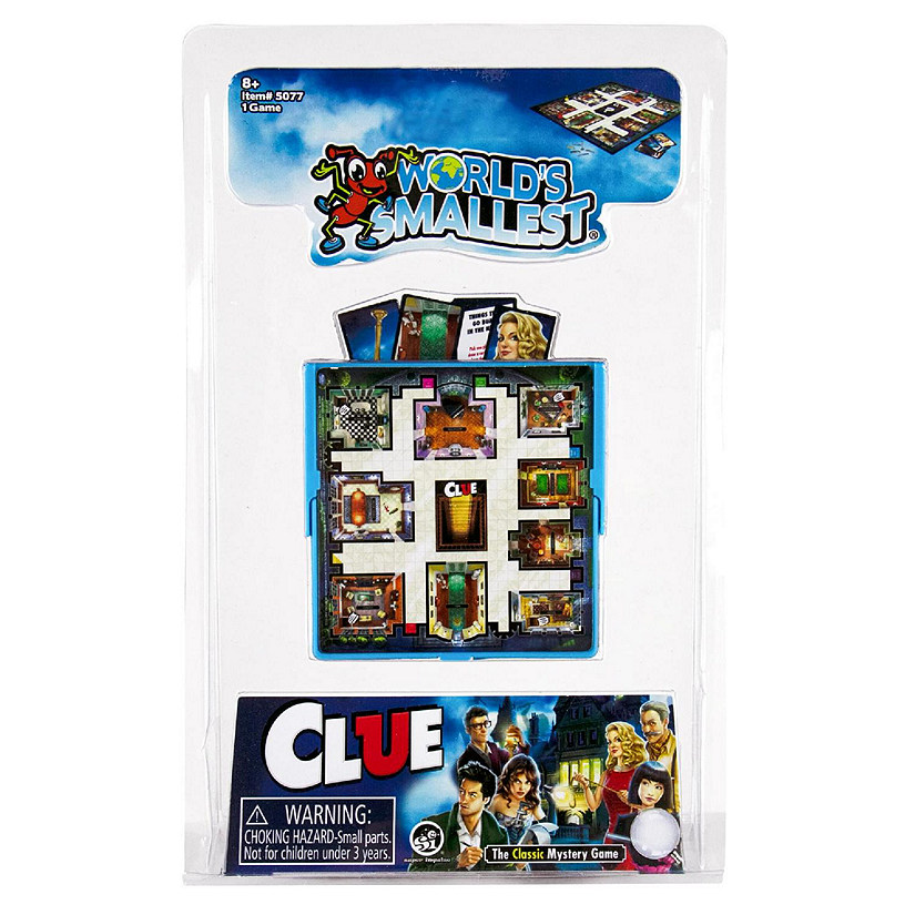 Worlds Smallest Clue Board Game Image