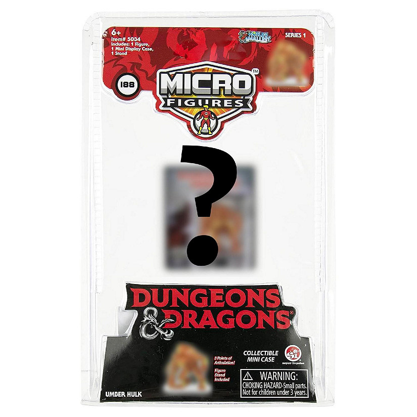 Worlds Smallest Dungeons and Dragons Series 1 Micro Figure  One Random Image