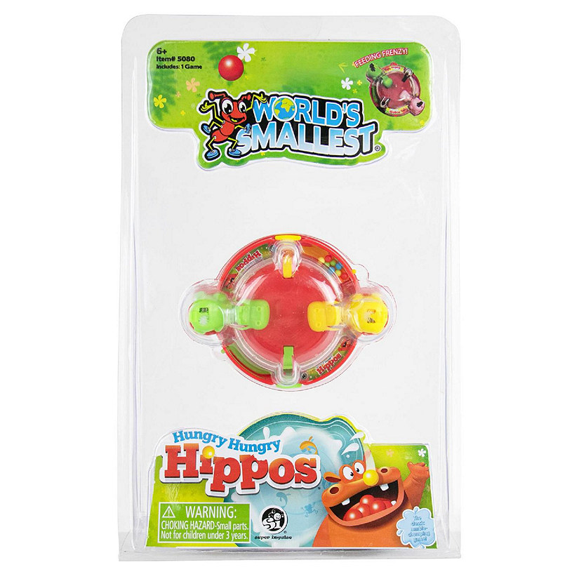 Worlds Smallest Hungry Hungry Hippos Game Image