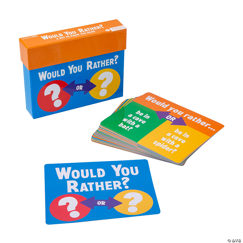 Would You Rather Card Game Image