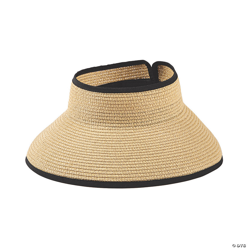 Woven RollUp Sun Visors Oriental Trading