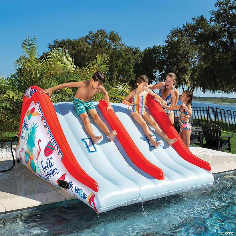 WOW Big Kahuna Pool Slide Oriental Trading