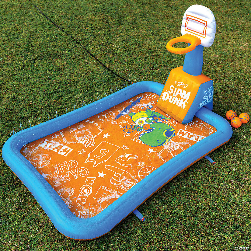 Wow Hoops Splash Pad Oriental Trading