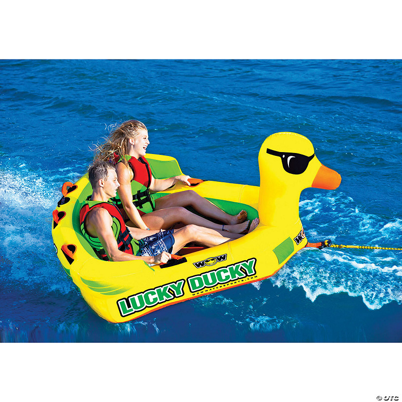 Wow Lucky Ducky 2 Person Towable Image