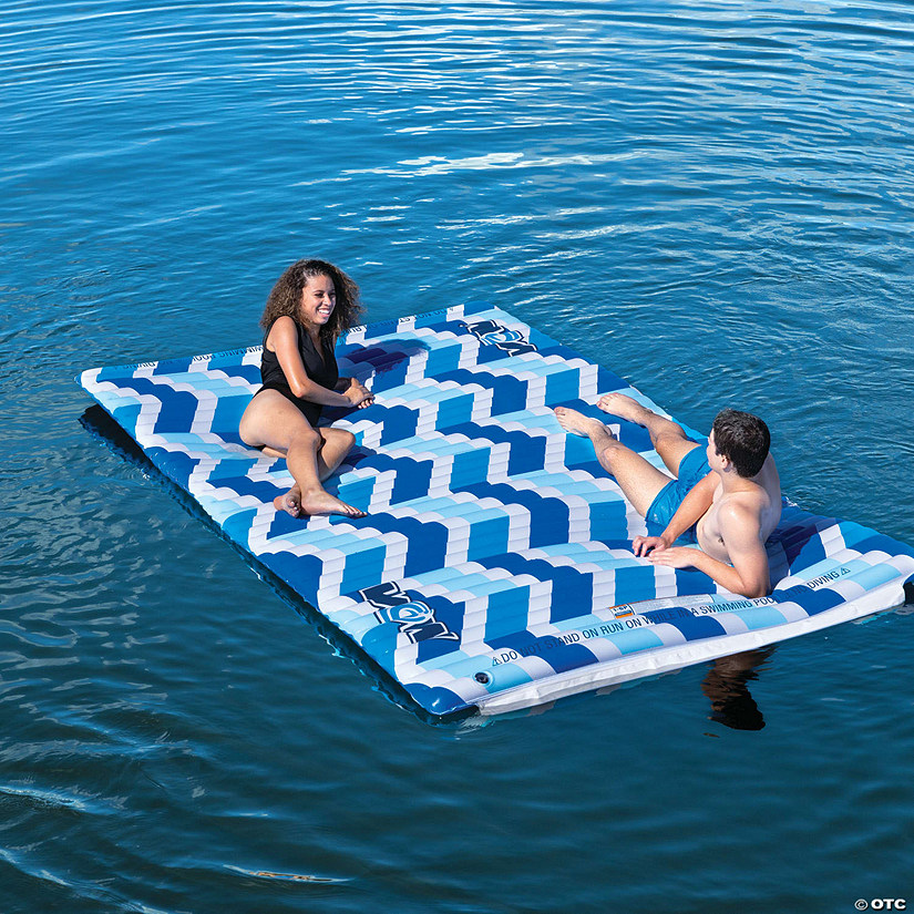 Wow Water Walkway Blue Chevron Image