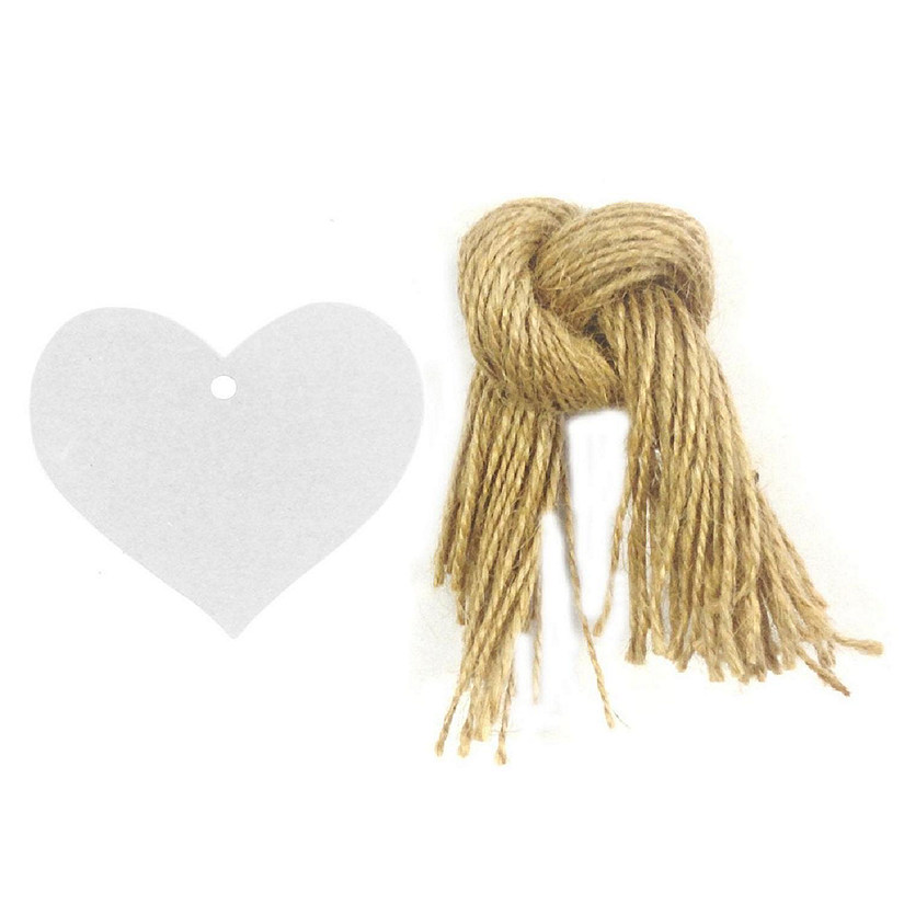 Wrapables 50 Gift Tags/Kraft Hang Tags With Free Cut Strings, True