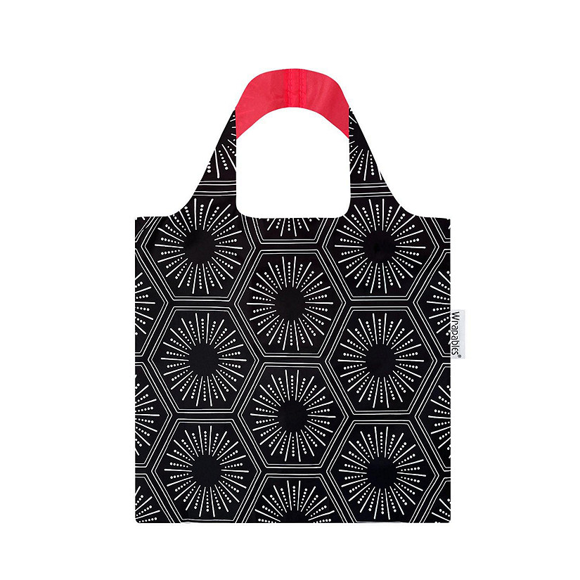 Wrapables Allybag Foldable & Lightweight Reusable Grocery Bag, Grab & Go Starburst Image