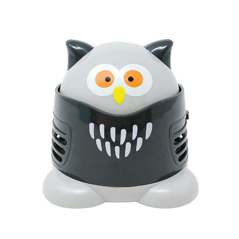 Wrapables Cute Portable Mini Vacuum Cleaner for Home and Office, Owl Image