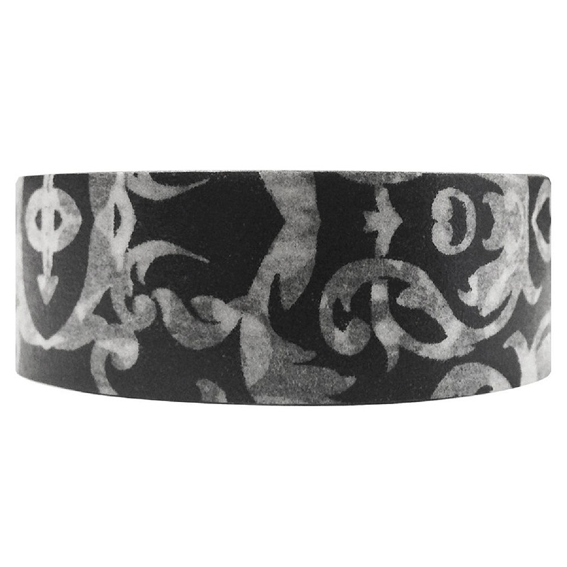 Wrapables Damask Washi Masking Tape - Gothic Image